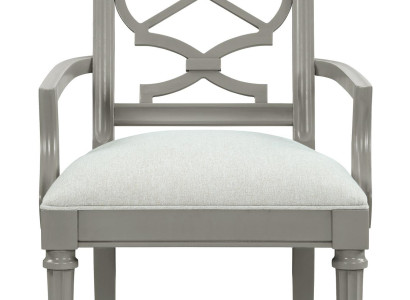 Luxury Design Chair with Armrests Real Textile Furniture Single Seater Wood