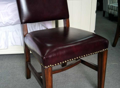 Chair 1x Luxury Design Upholstery Chairs Seat Office Designer Dining room Wood