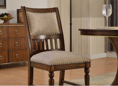 Dining Room 1x Chair Real Upholstery Wood Modern Chairs Designer Lehn Seat