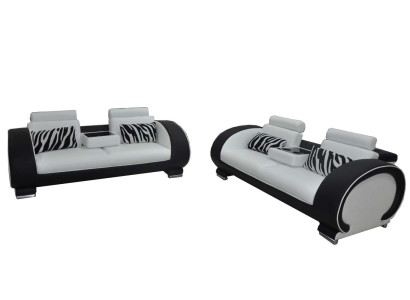 Discover timeless elegance. Modern 3+3 sofa set for stylish living spaces