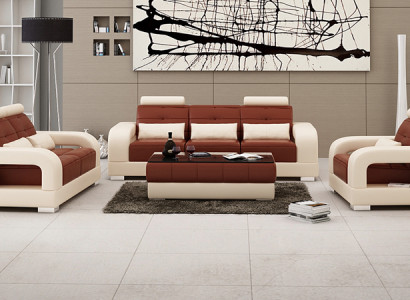 Leather sofa couch sofa set 3+2+1 seater suite design modern sofa with USB