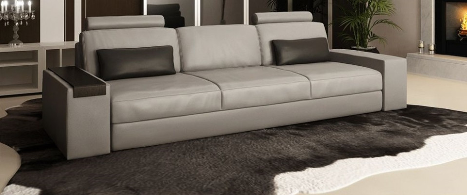 Big Sofas Couches 3 Seat Sofa Couch Polser Seat Three Seater Luxury New Textile