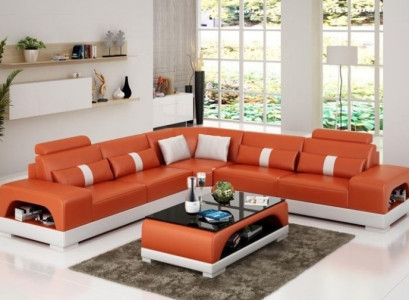 Modern Corner suite Corner sofa Corner sofa Living landscape L-shape XXL Sofa Couch new