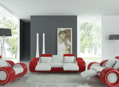 Patented design sofa set Complete Living room Couch Sofa Suite BERLIN Set