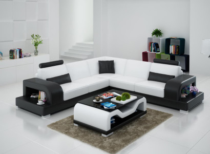 Modern Sofa L-shape Quality sofa with high-quality padding for corner placements