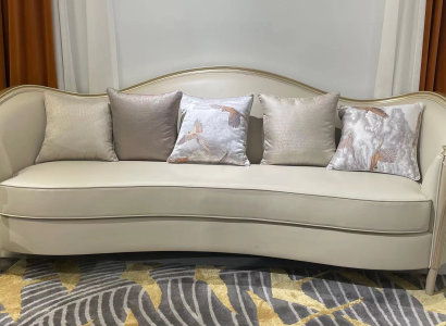 Luxury Sofa Furniture Living room Sofas 3 Seater Couch Real wood Italian style new