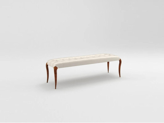 Designer Bench seat seating furniture new Furnishings Classic upholstered bench