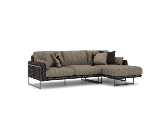 Designer Furnishings Upholstered furniture Corner sofa L-shape Living room Sofa Couch