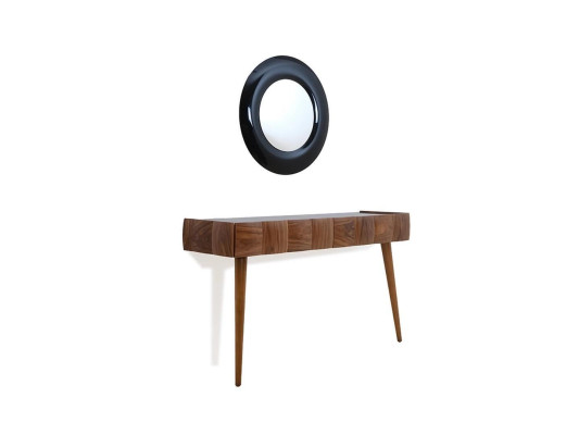 Console Chest of drawers Modern Wood Console table with Mirror Luxury Living room