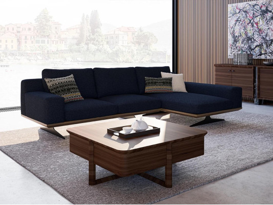 Sell ​​free of charge Luxury Modern Designer Corner sofa L-shape Suite Relax Upholstered Sofa Living room
