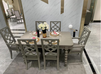 Dining room Suite Table Chair Stool Dining Set Chairs Set 6pcs Antique Style new