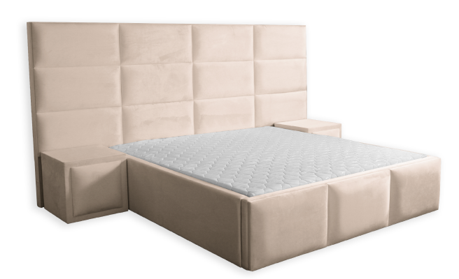 Boxspring Design Bed Beds Marriage Mattress Sleep Room Luxury Hotel