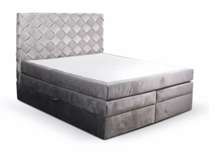 Boxspring Bed with bed base Mattress Beds Chesterfield Bedroom