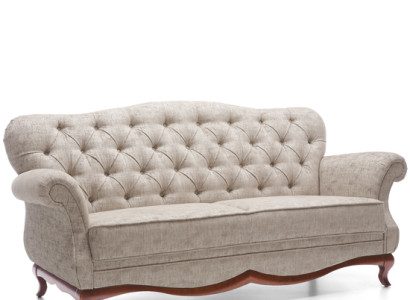 Chesterfield Three Seater Couch Upholstery Furniture Textile Sofa Couches Fabric