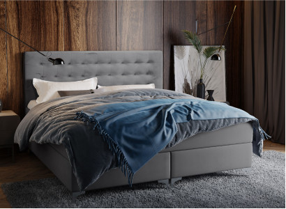 Bedroom Furniture Bed frame 180x200 Luxury Design Bed Double Beds Upholstery