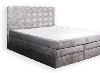 Boxspring Bed Leather Bed 180x200cm Hotel Double bed Luxury Beds Modern new