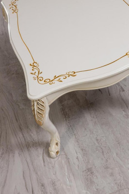 Coffee table Classic Side table Luxury Living room Design Table Furniture Wood new