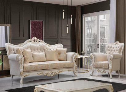Sofa set 3+3+1+1 Seater Set Design Sofa Upholstery Classic Couches