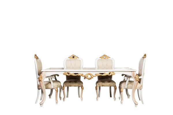 Classic r Chesterfield Chair -Set x4 Dining room Chair -Suite armchairs