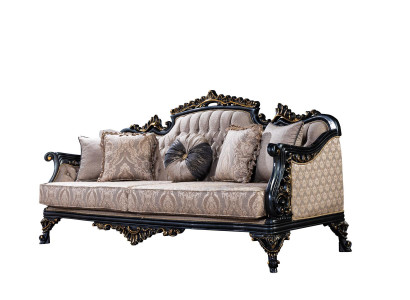 Sofa 3 Seater Chesterfield Three Seater Sofas Luxury Living room Baroque Style Couch