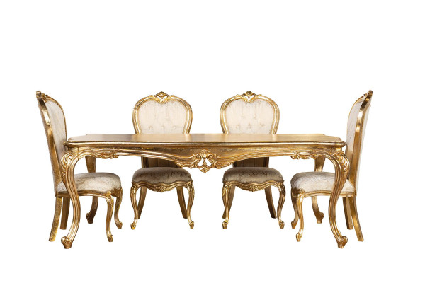 Luxury Dining table Dining room Table Gold Tables Dining tables Furniture Classic r style new