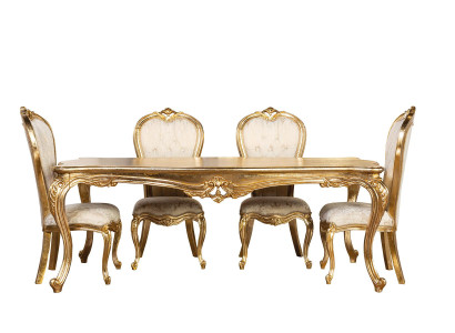 Luxury Dining table Dining room Table Gold Tables Dining tables Furniture Classic r style new
