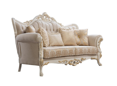 Sofa 3 Seater Fabric Three Seater Sofas Luxury Living room Baroque Style Couch Baroque