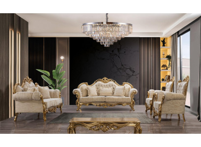 Sofa set 3311 Seat Set Design Sofa Upholstery Couches Couch Classic Luxury