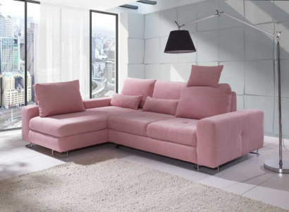 Corner sofa Living landscape Upholstery with Bed function Sofa Corner sofa Couch Corner Suite