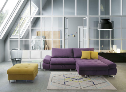 Eleganc L-shape Corner sofa Fabric Couch Living room modern design sofas