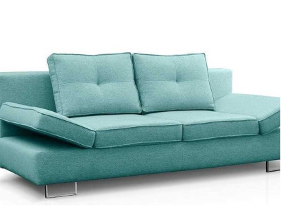 3 Seat Sofa Couch Textile Upholstery Fabric Suite Bed function Sofa bed new