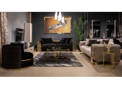 Sofa set 3+3+1 Seater Armchair Suite Modern Relax Single Seater Furniture Couches