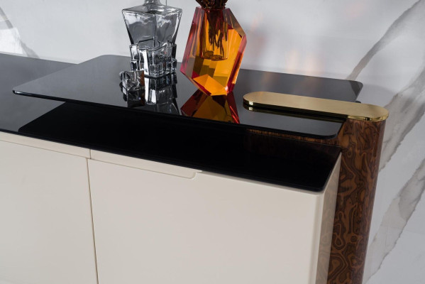 Sideboard Sideboard with Mirror Luxury Suite Chest of drawers Wood Chests of drawers Classic