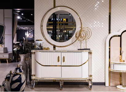 Chest of drawers Mirror Wood Furniture Sideboard Chest of drawers Wardrobe Luxury Furniture Wood new