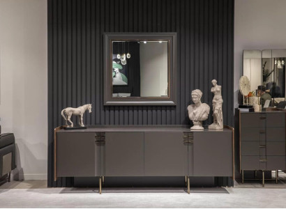 Modern Sideboard Sideboard Sideboard with Mirror Base Cabinet Luxury Furniture new