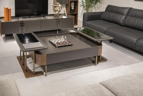 Coffee table Living room table Luxury Coffee tables 2x Side table Table