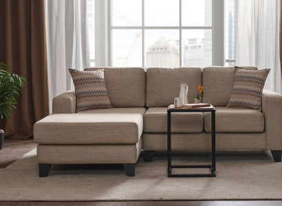Corner sofa L-shape Textile Corner sofa Sofa Upholstery Premium Couch Furniture Sofas Couches