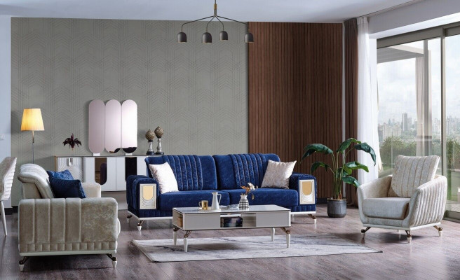 Sofa set 3+3+1 Seater Furniture Luxury Set Sofa set Modern Set new 3-piece