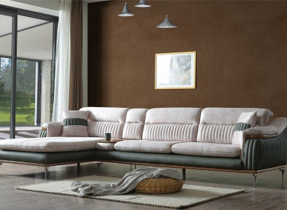 Living landscape Corner sofa L-shape Couch Seat Upholstery Sofa Luxury Furniture Sofas modern