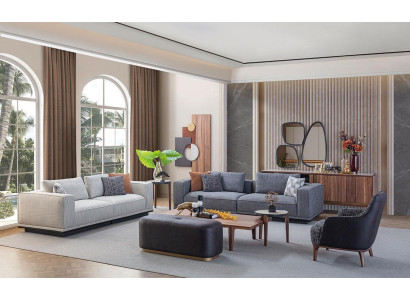 Sofa set 3+3+1 Seater Armchair Suite Modern Relax Armchair Furniture