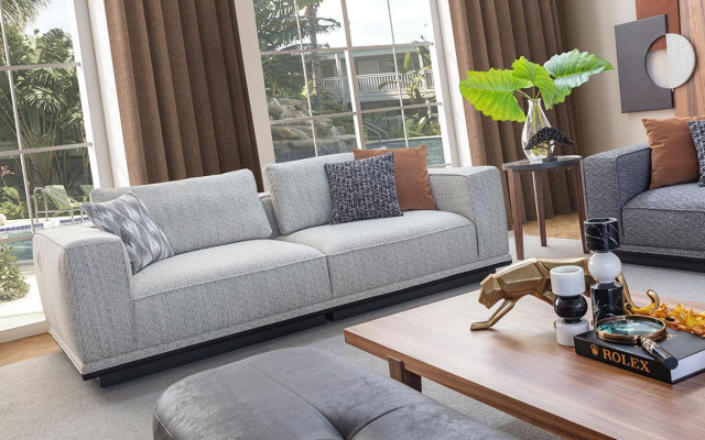 Sofa set 3+3+1 Seater Armchair Suite Modern Relax Armchair Furniture