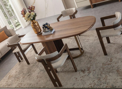 Dining room set luxury 6x chairs dining table dining set suite armchairs modern new
