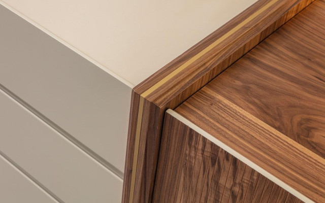 Sideboard Wardrobe High Gloss Furniture Wood Luxury Chest of drawers Sideboard with Mirror Luxury new