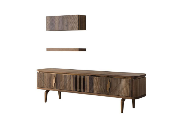 Luxury Wall unit Living room Sideboard TV cabinet Shelf Walls Wardrobe new Furniture