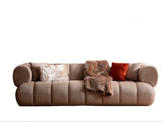 Sofa set 4+3+1 Stool Living room Luxury Sofa Modern Fabric new Complete Modern