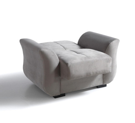 Design Seater Luxury Armchair Relax Textile White Armchair Relax Chair Modern