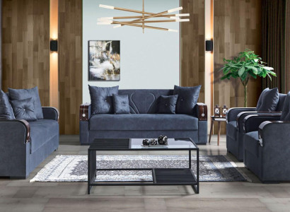 Luxury sofa set Complete Couch Sofa Modern Suite Living room Relax 3+2+1+1