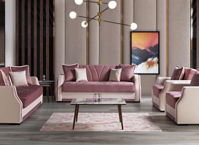 Luxury Sofa set Complete Couch Sofa Modern Suite Living room Relax 3+2+1+1 new