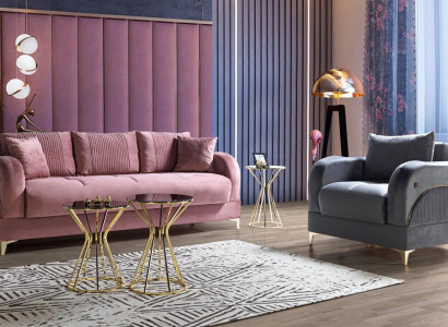 Sofa set 3+1 Seater Modern Relax Armchair Style 2-piece Luxury Living room Furniture