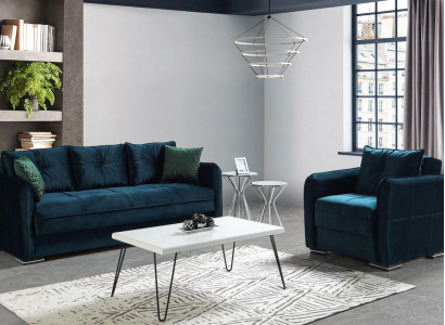 Sofa set 3+1 Seater Armchair Suite Modern Relax Armchair Furniture Luxury